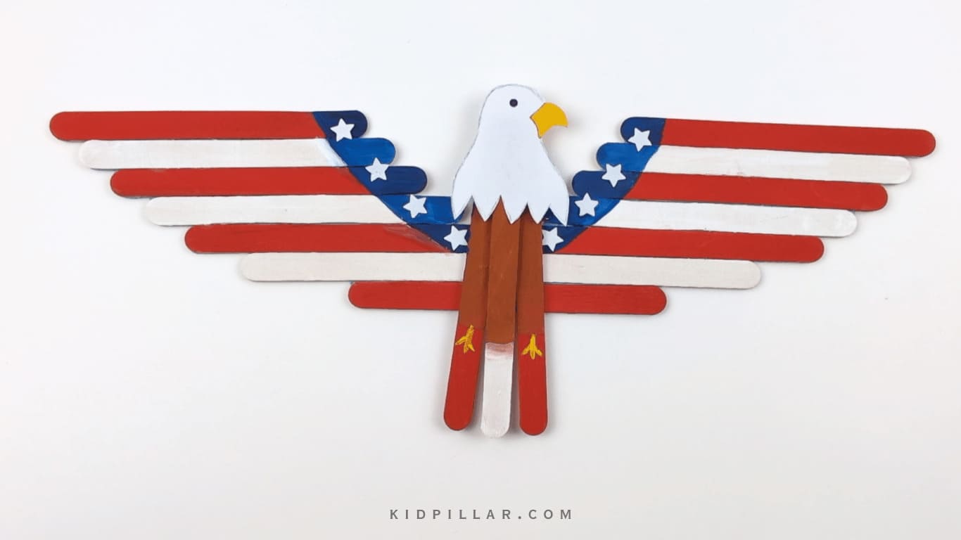 Eagle craft for patriotic holidays