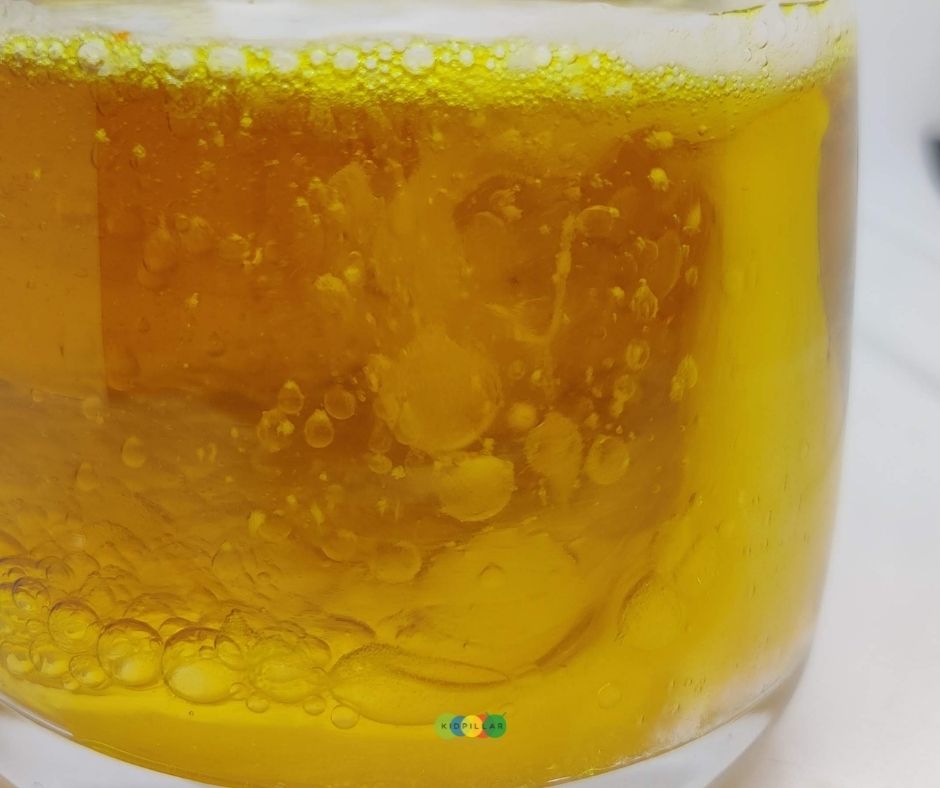 Lava lamp - Halloween experiment for elementary students