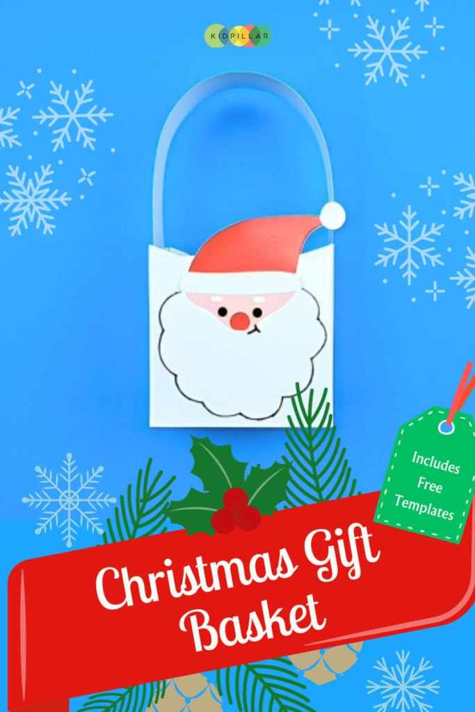 Printable Christmas Basket craft