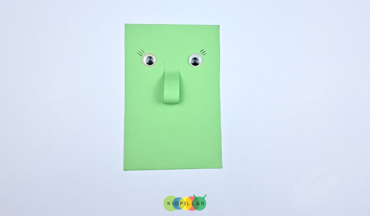 Make eyes for witch craft for preschoolers