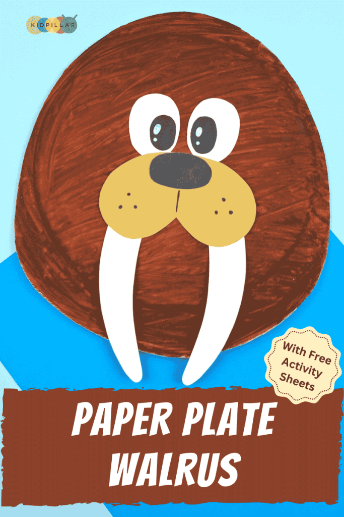 Paper Plate Walrus