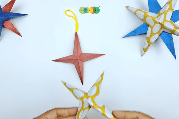 paper stars 3D